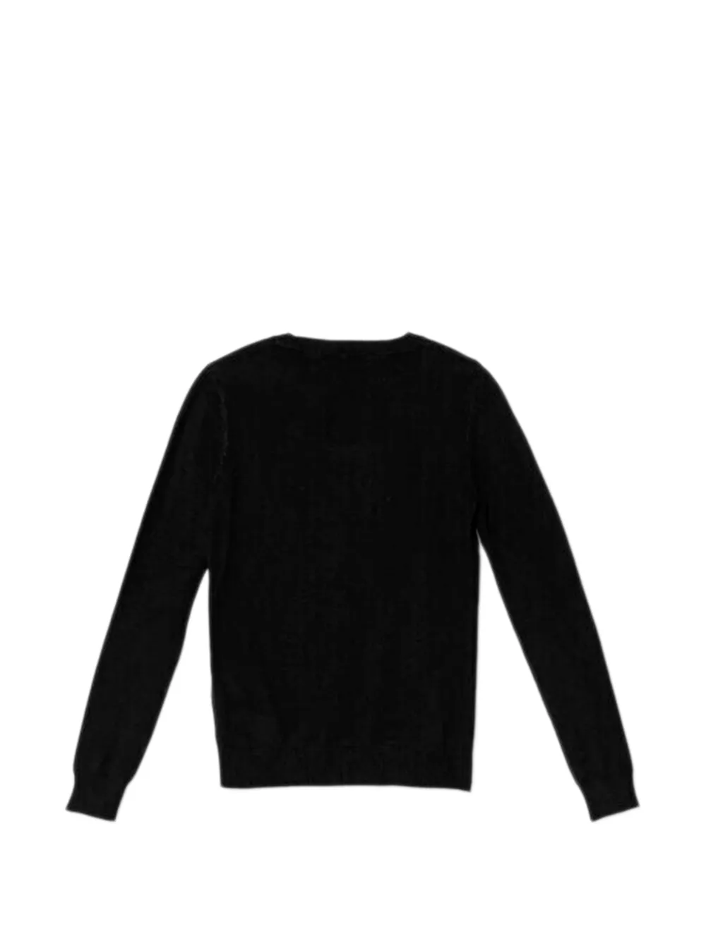 guess kids Sweater met logo van stras Zwart