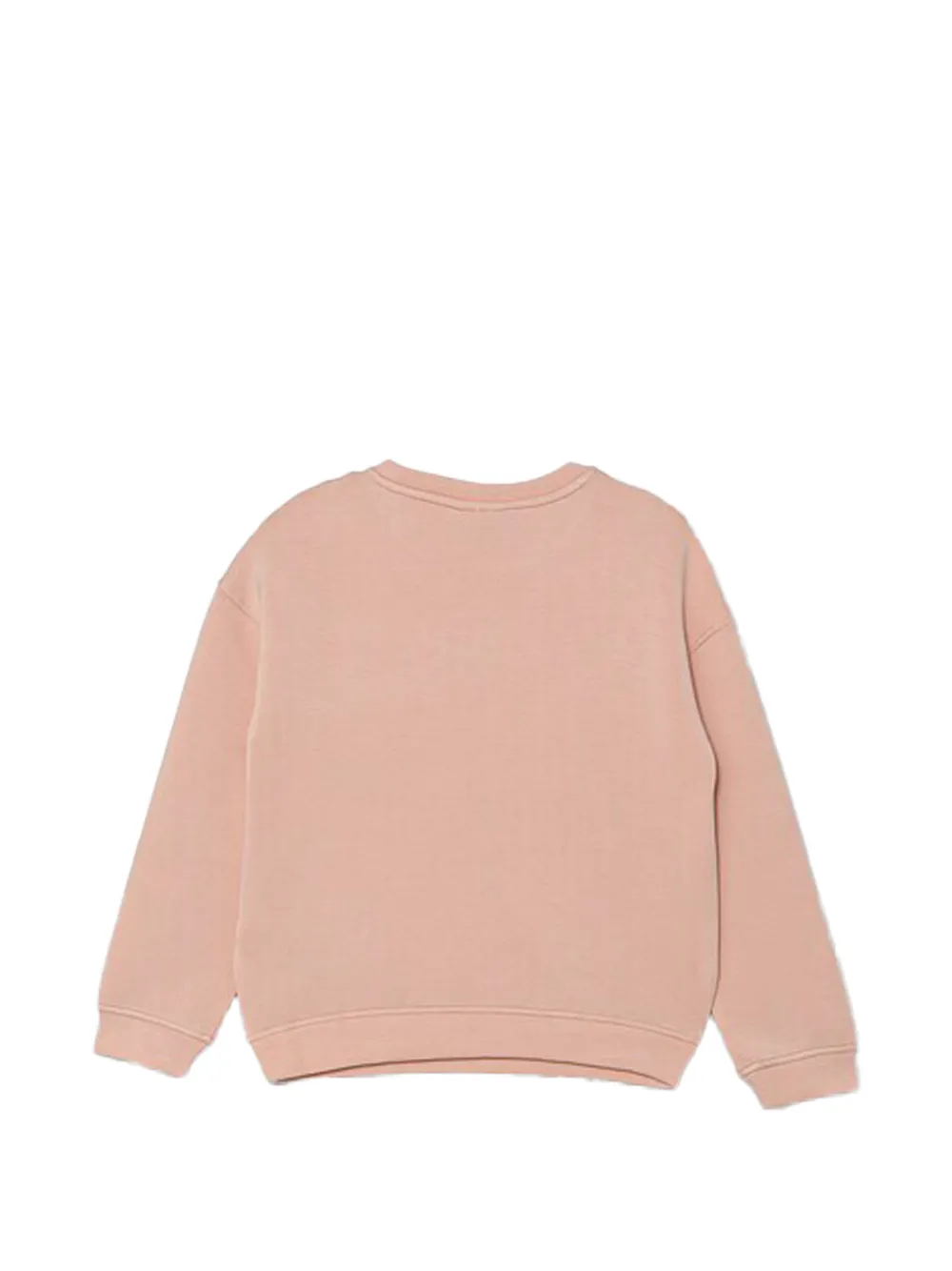 guess kids Scuba sweater met ronde hals Roze