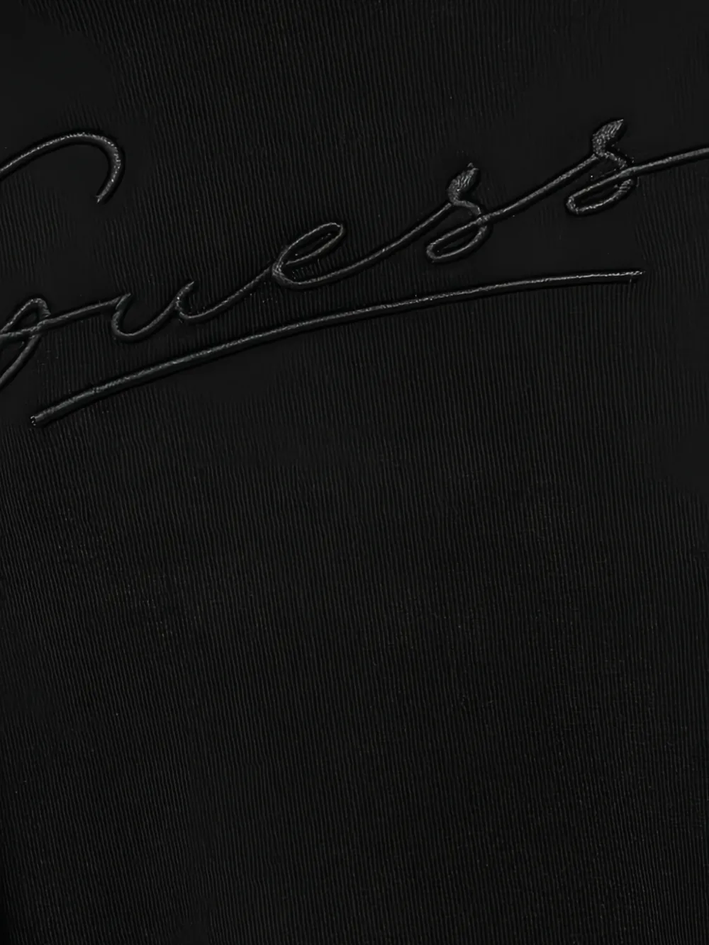 guess kids Top met capuchon Zwart