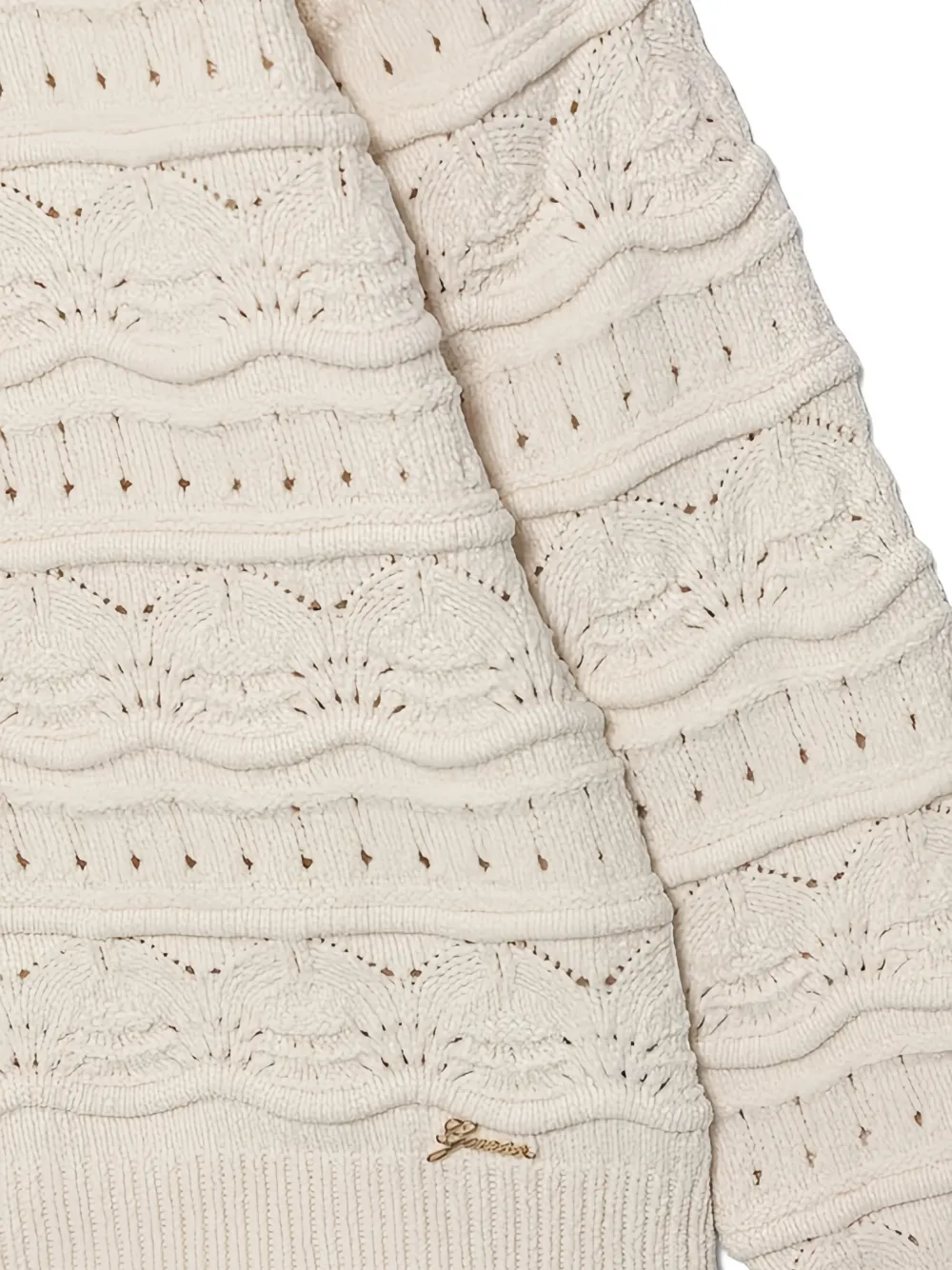 guess kids Opengebreide coltrui Beige
