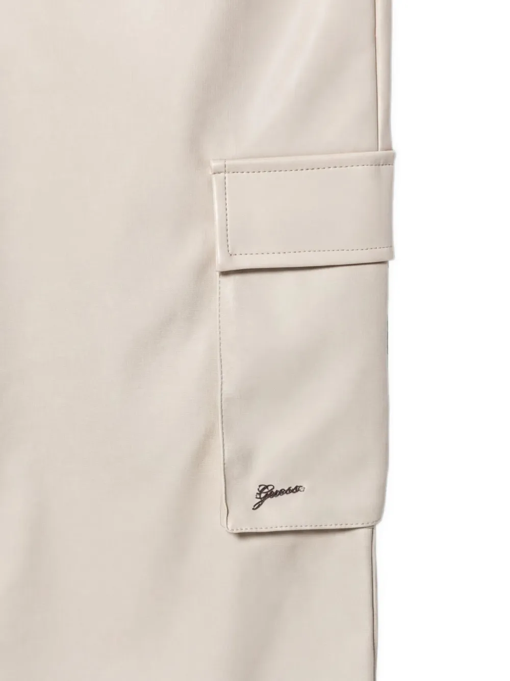 guess kids Broek met cargozak Beige