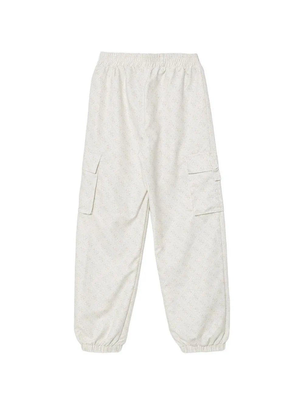 guess kids logo-print cargo pants Beige