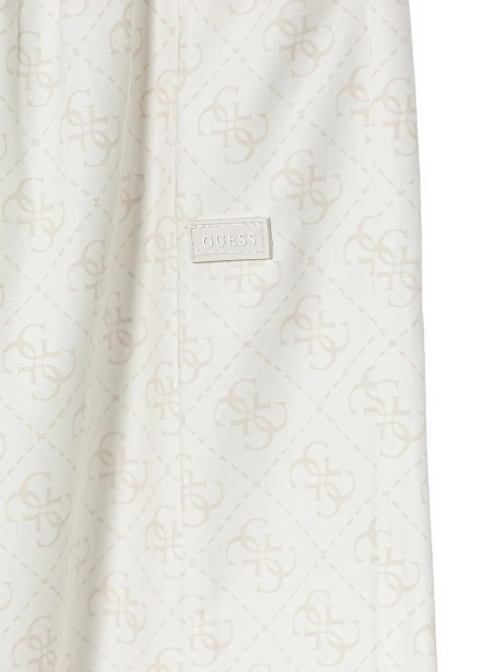 guess kids logo-print cargo pants Beige