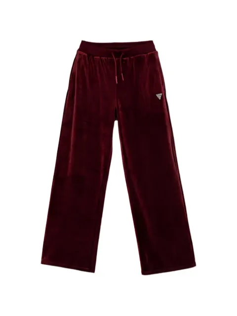 guess kids elasticated-waistband track pants