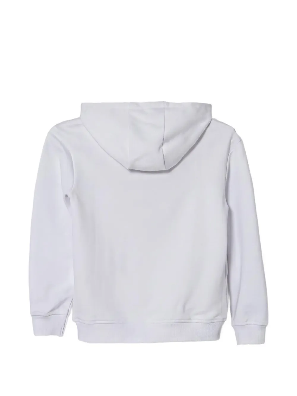 guess kids logo hoodie Wit