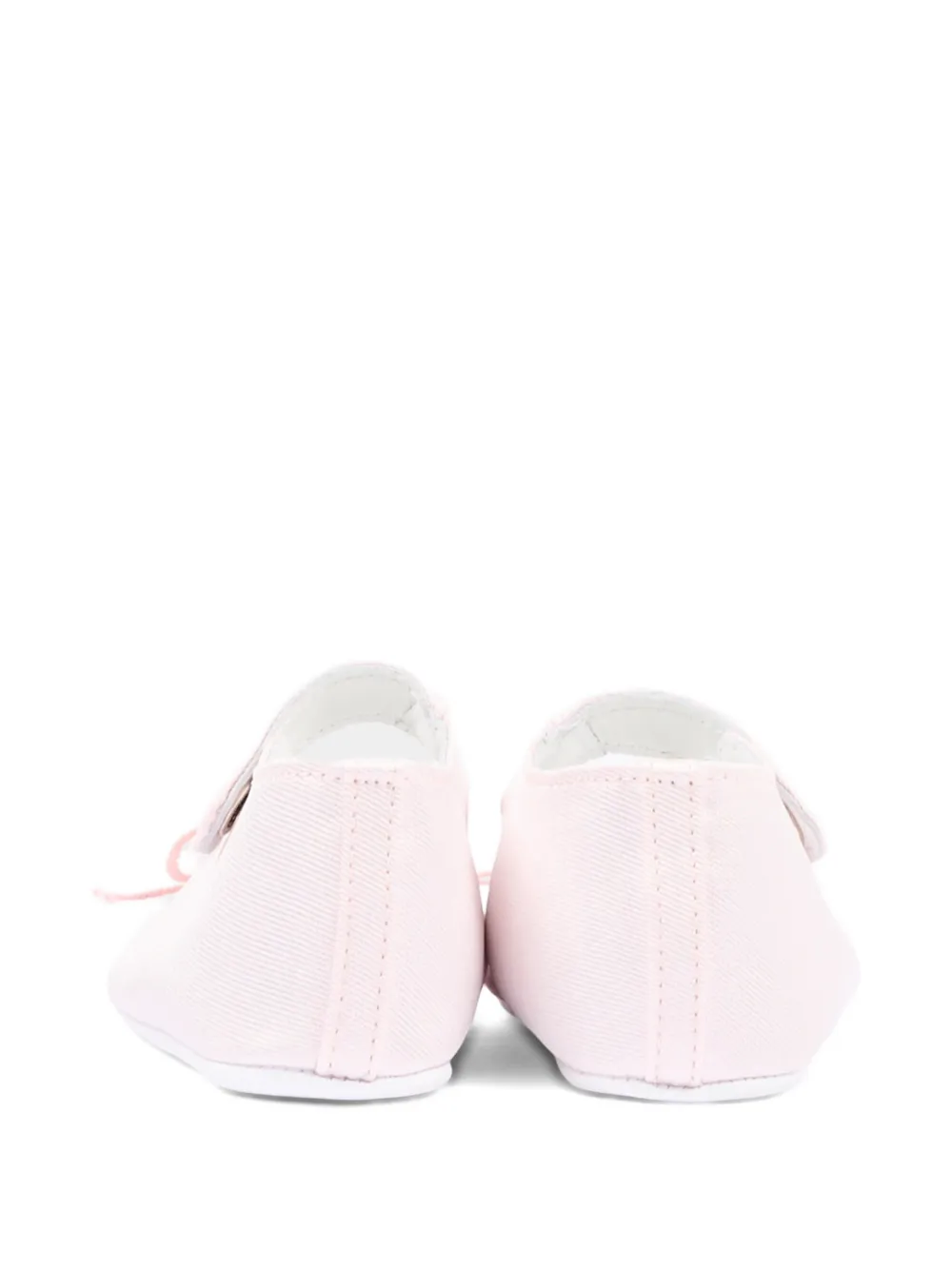 Simonetta flower-motif ballerinas Roze