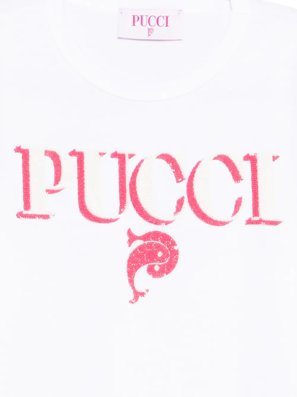  Pucci Junior Graphic T-shirt - White 