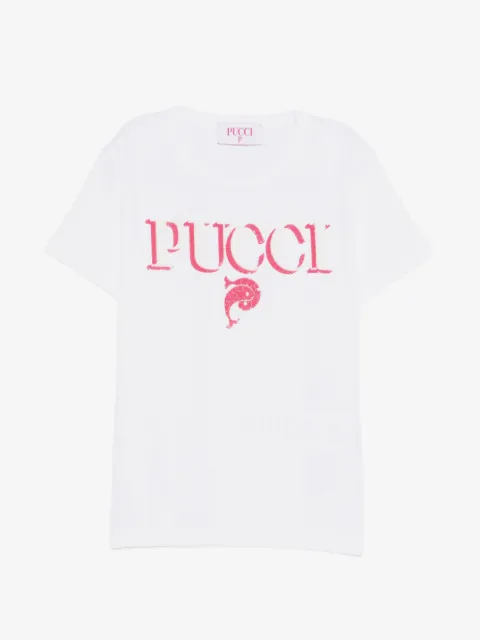 PUCCI Junior graphic T-shirt
