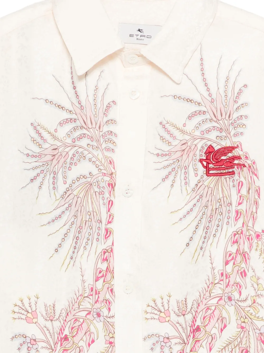 Etro Kids Floral Paisley Shirt - Neutrals 