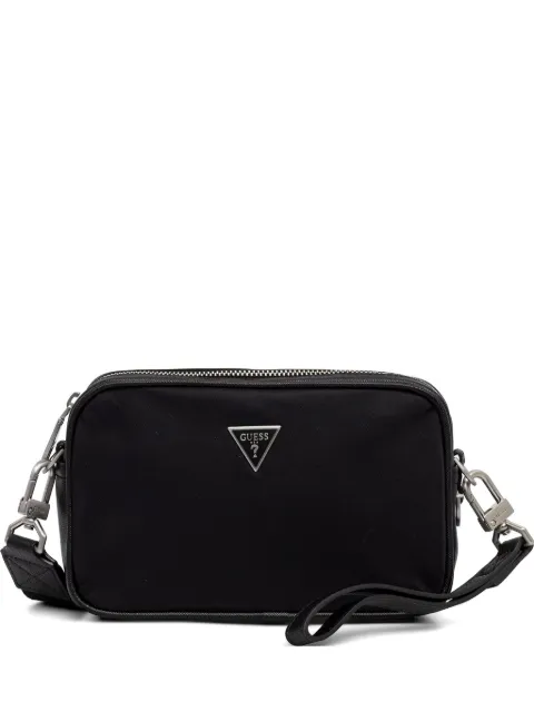 GUESS USA logo plaque cross body bag