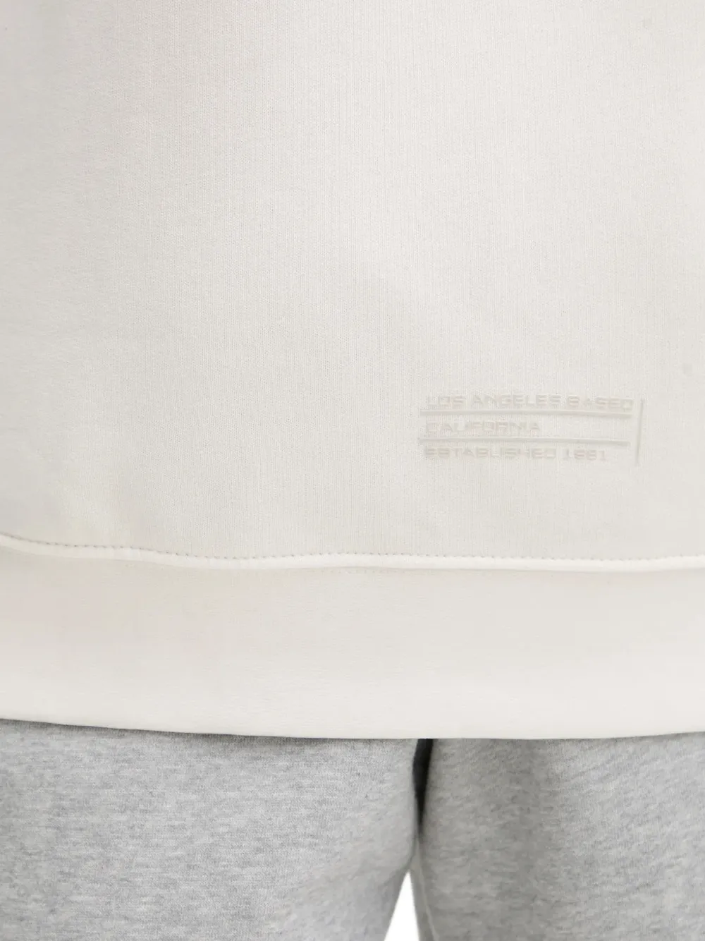 GUESS USA pouch-pocket hoodie Wit