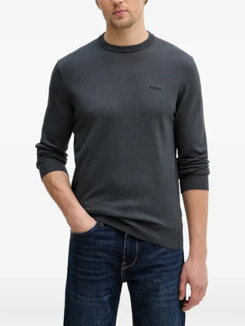 GUESS USA logo-embroidered sweatshirt