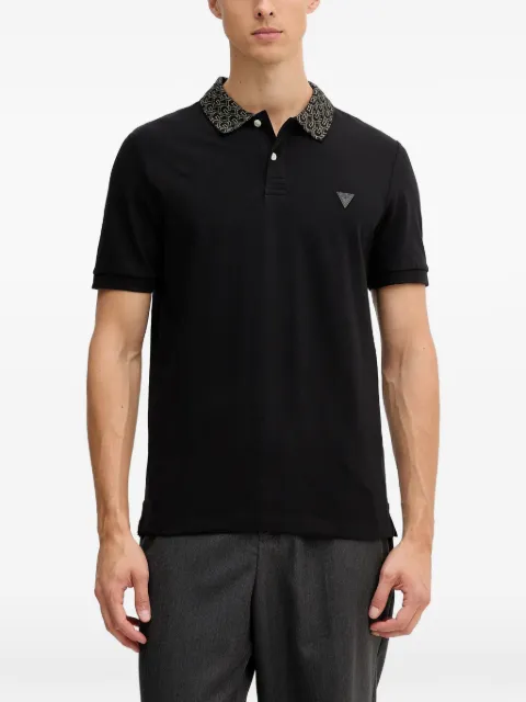 GUESS USA playera tipo polo con logo en el cuello
