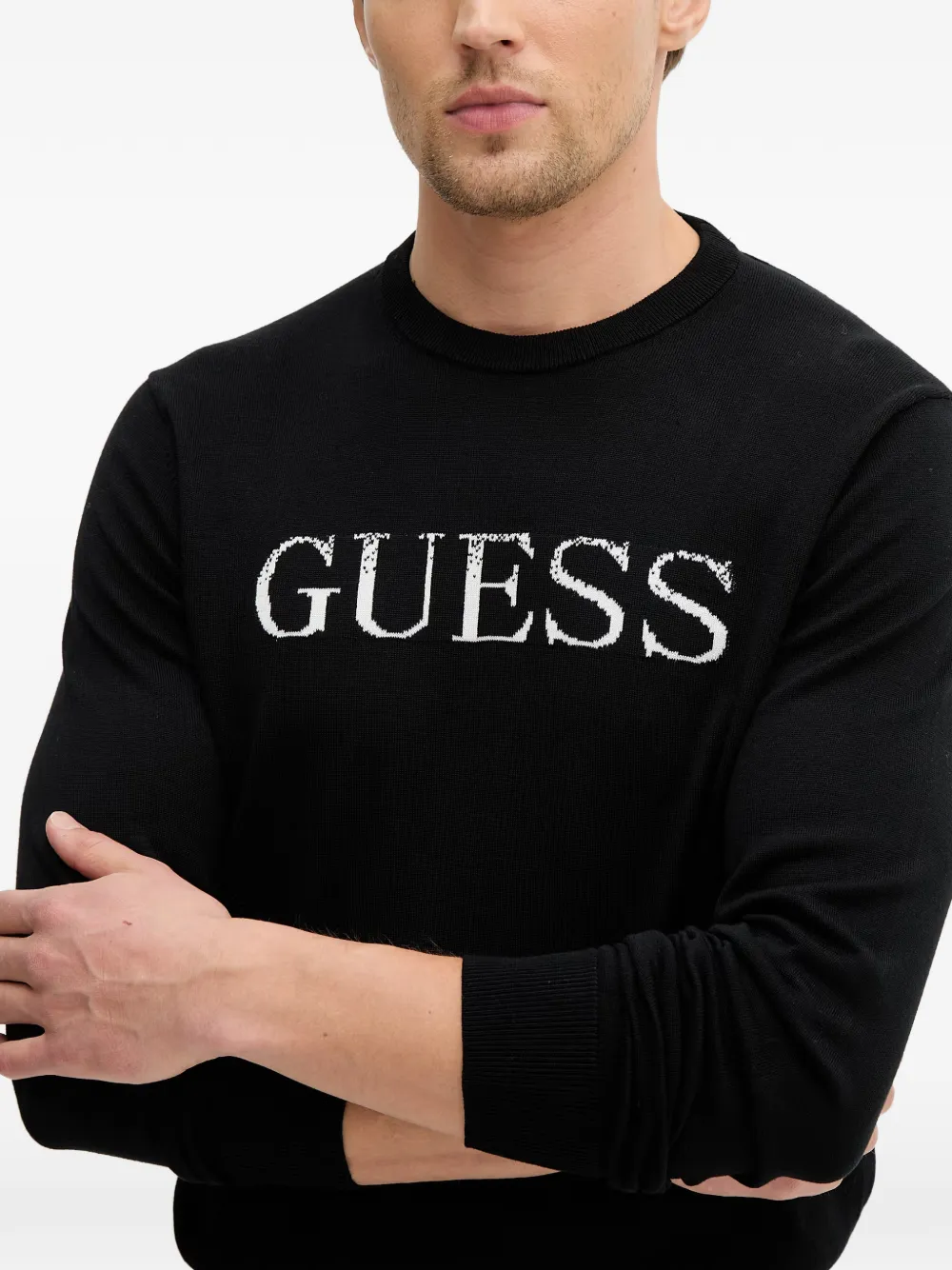 GUESS USA Kane trui Zwart
