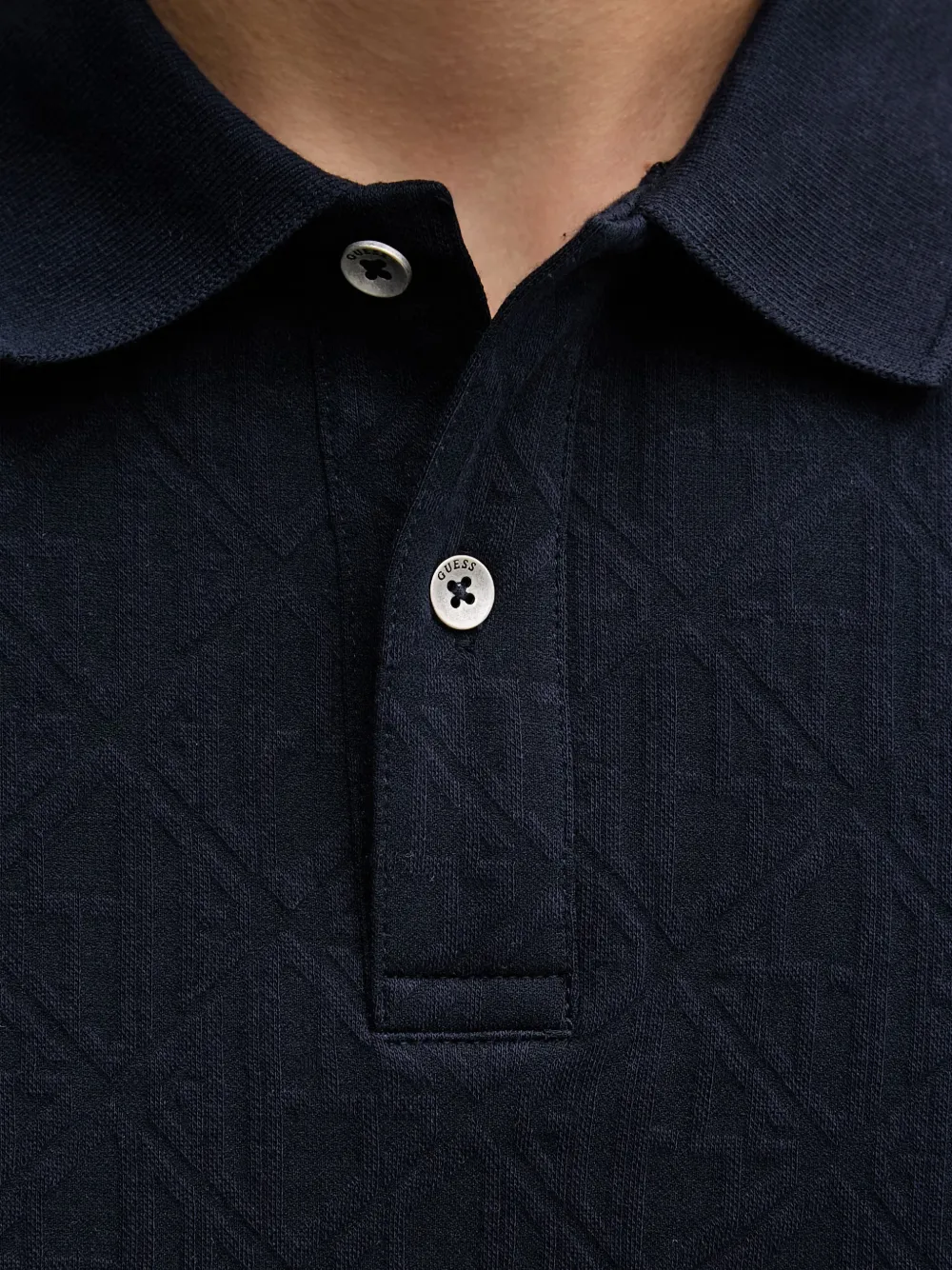 GUESS USA Katoenen poloshirt Blauw