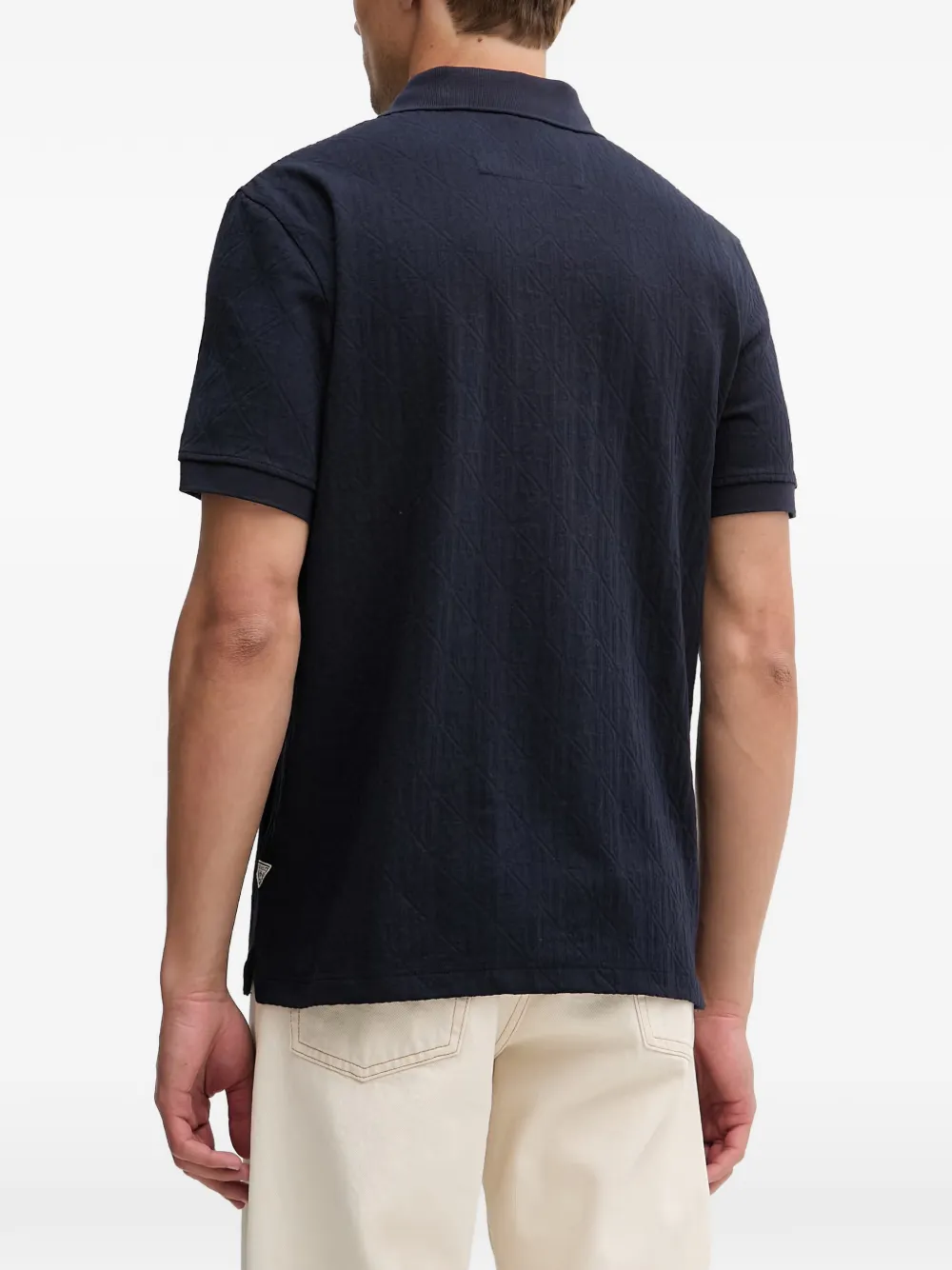 GUESS USA Katoenen poloshirt Blauw