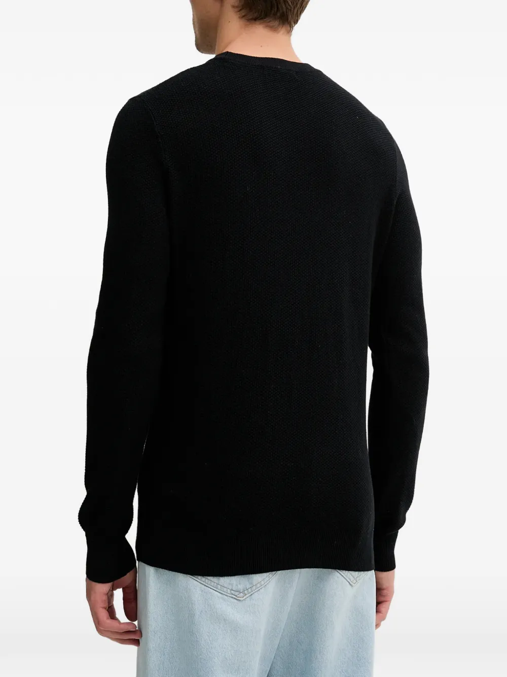 GUESS USA Trui met logo Zwart