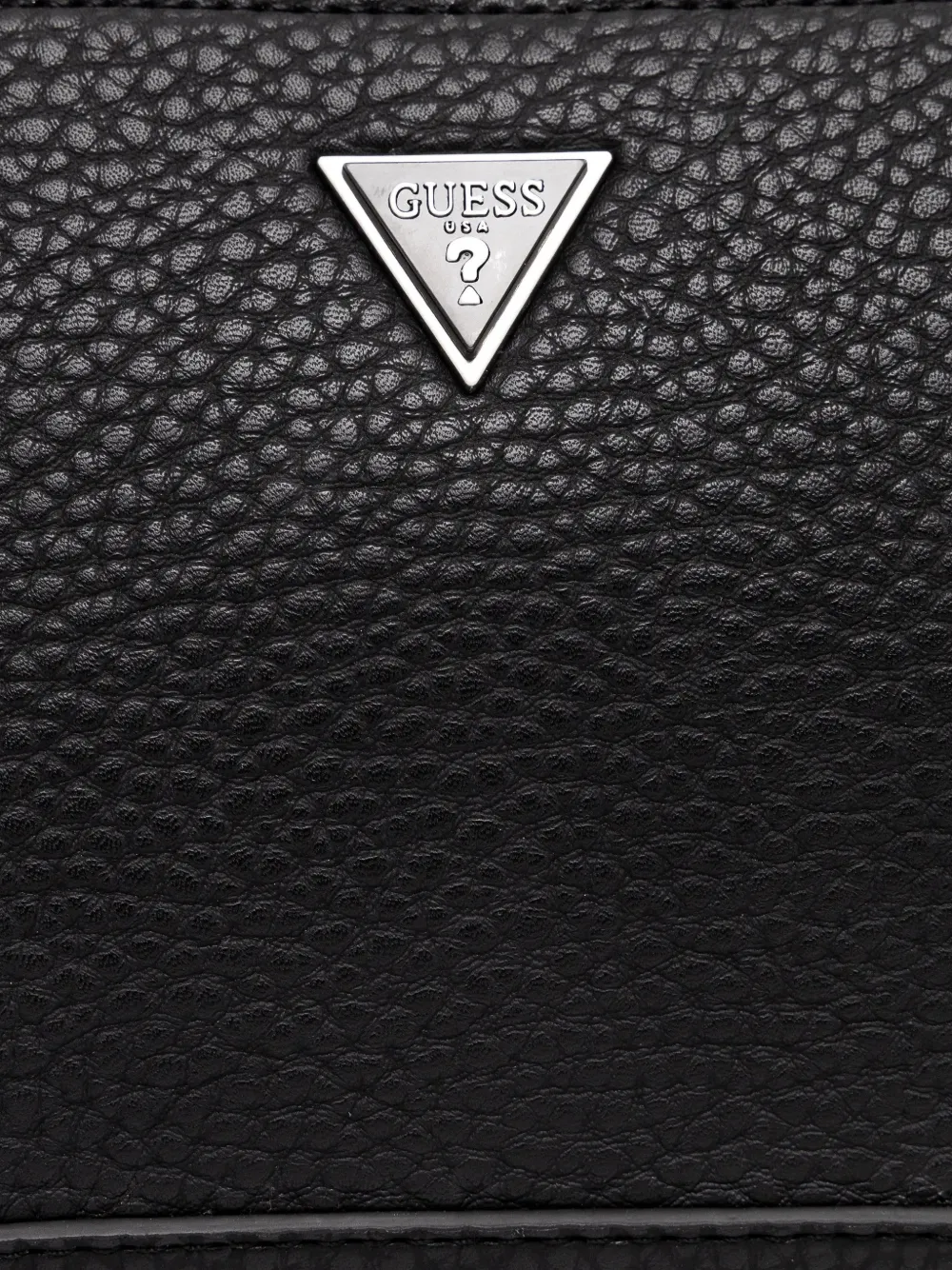 GUESS USA Torino heuptas met logoplakkaat Zwart