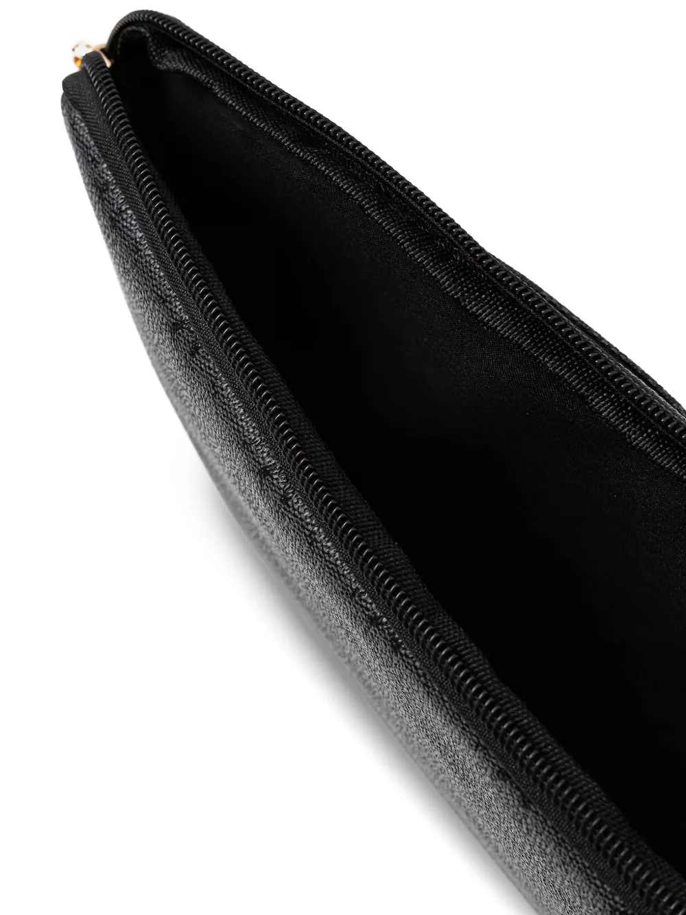 GUESS USA Laptoptas met monogramprint en logoplakkaat Grijs