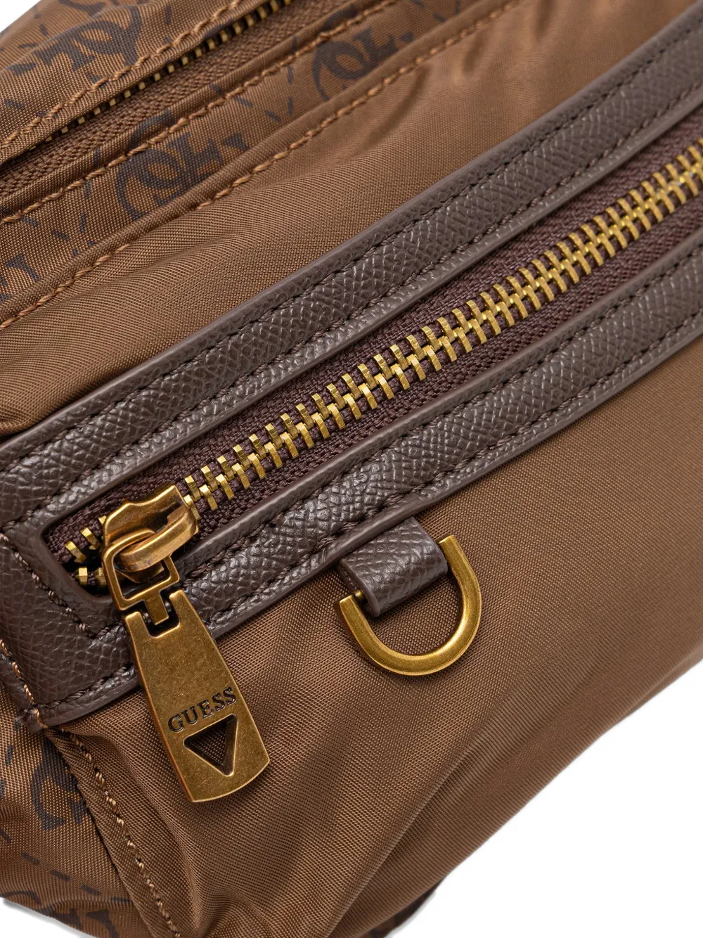 GUESS USA Berlin 4G heuptas met monogramprint Bruin