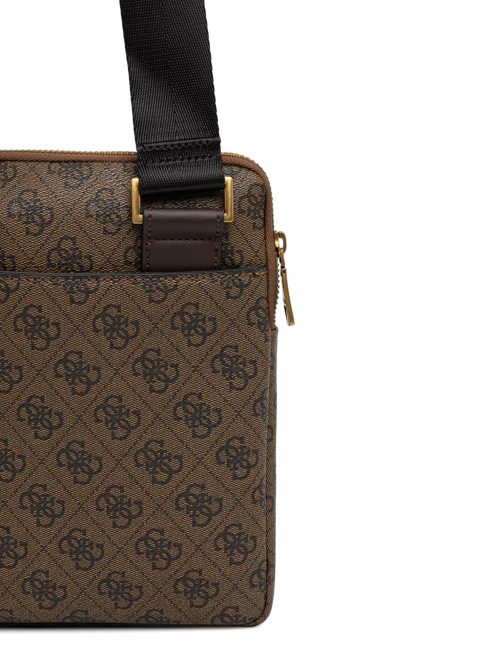GUESS USA Heuptas met monogramprint Bruin