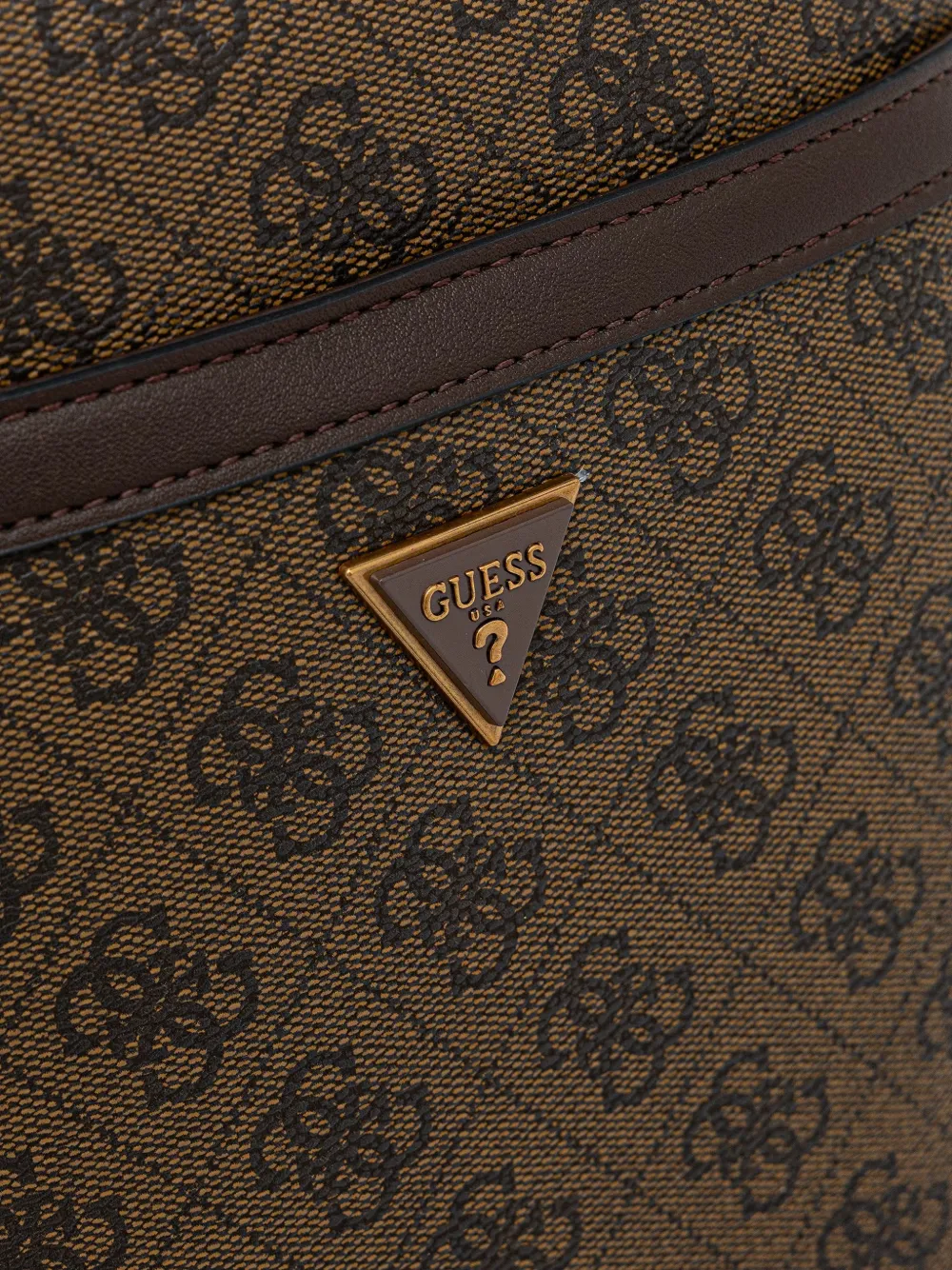 GUESS USA Heuptas met monogramprint Bruin