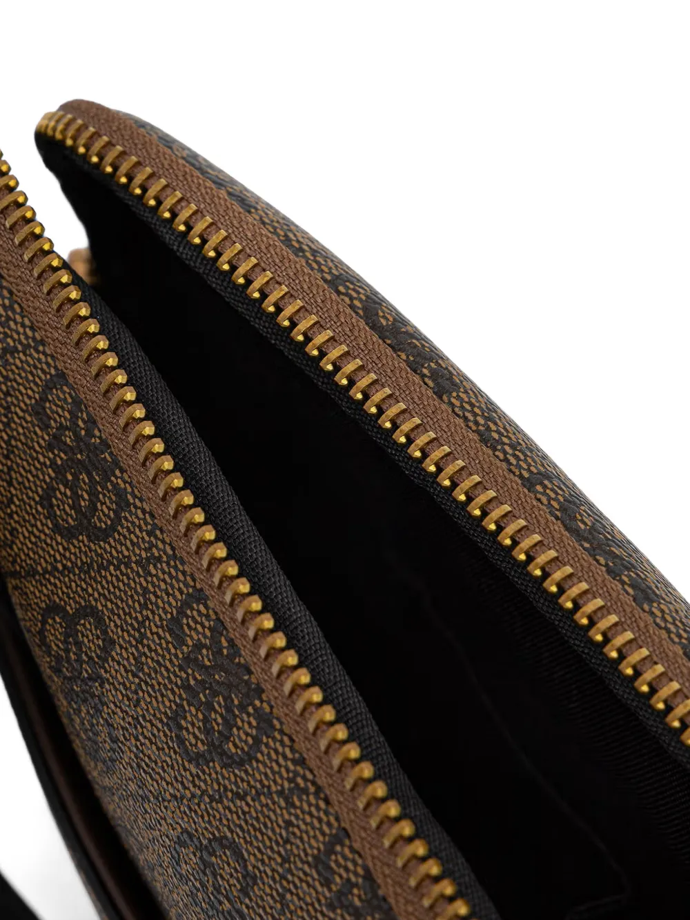 GUESS USA Heuptas met monogramprint Bruin