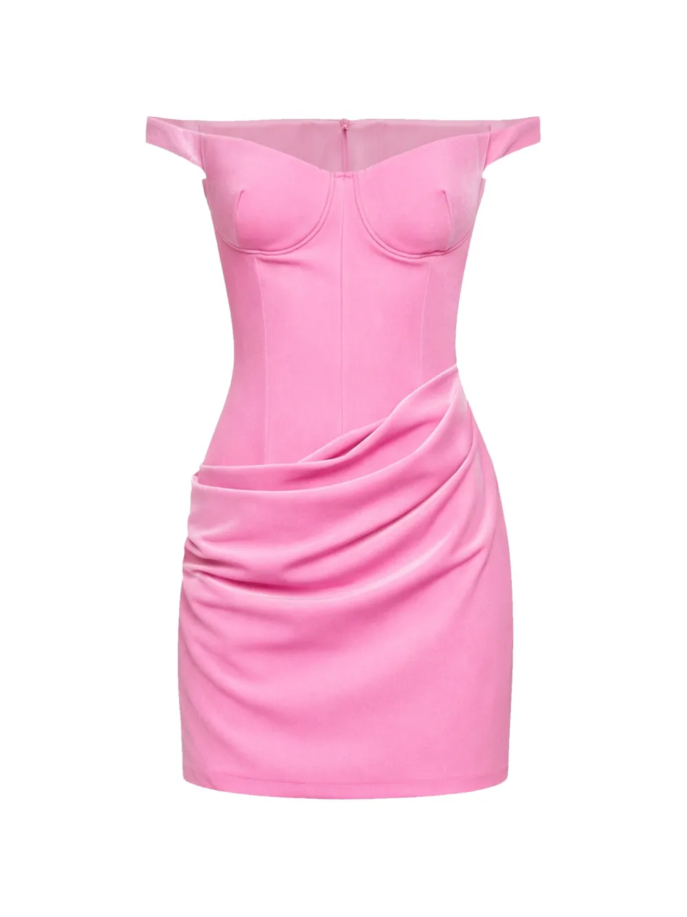 Alex Perry bardot mini dress - Rosa