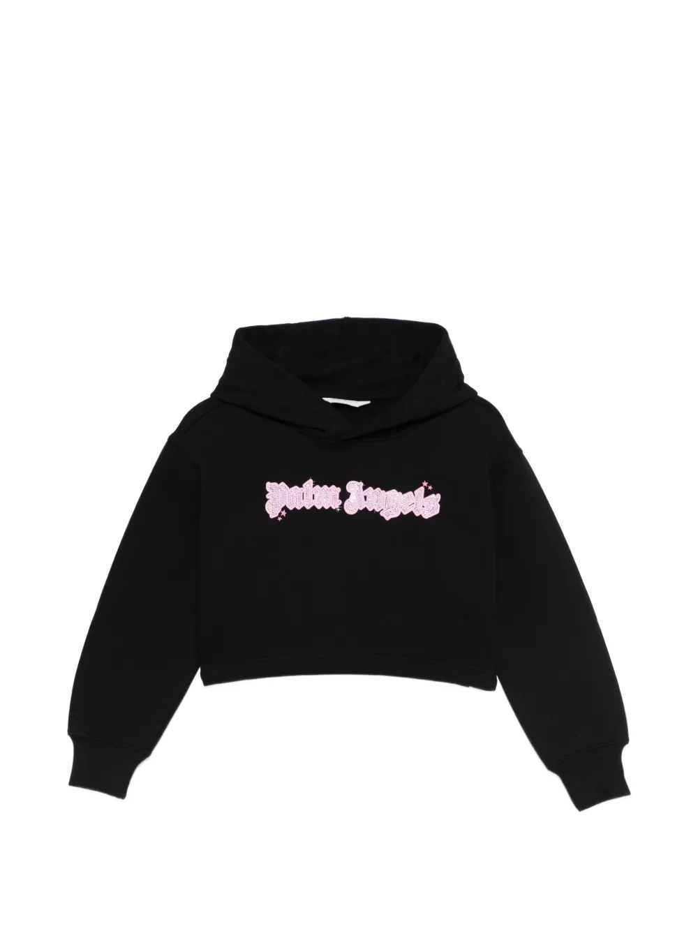 Palm Angels Kids embellished hooded top - Nero