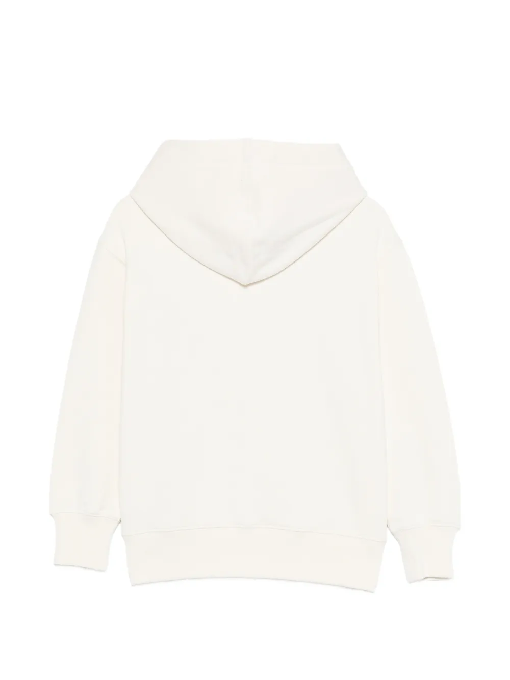  Palm Angels Kids Teddy Hooded Top - Neutrals 