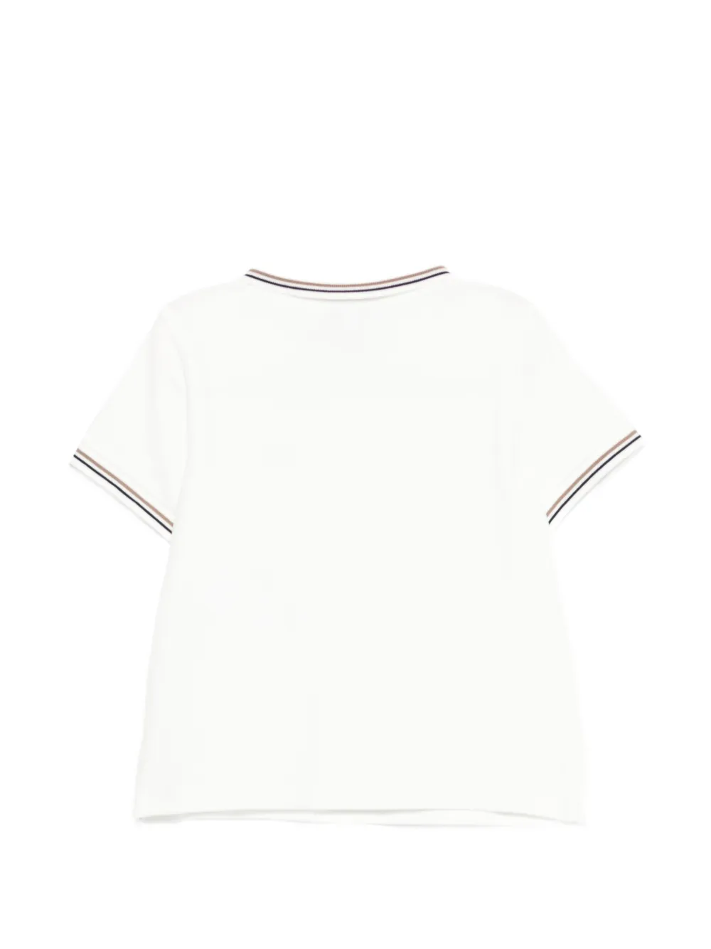 Emporio Armani Kids Poloshirt met geborduurd logo Wit