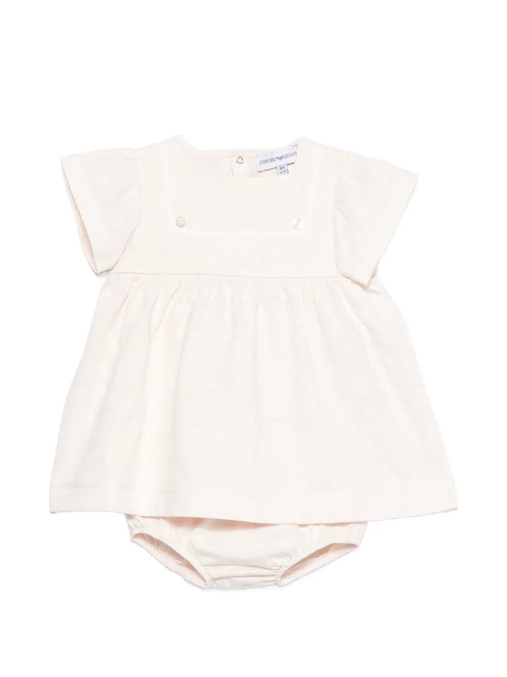 Emporio Armani Kids printed dress set - Rosa