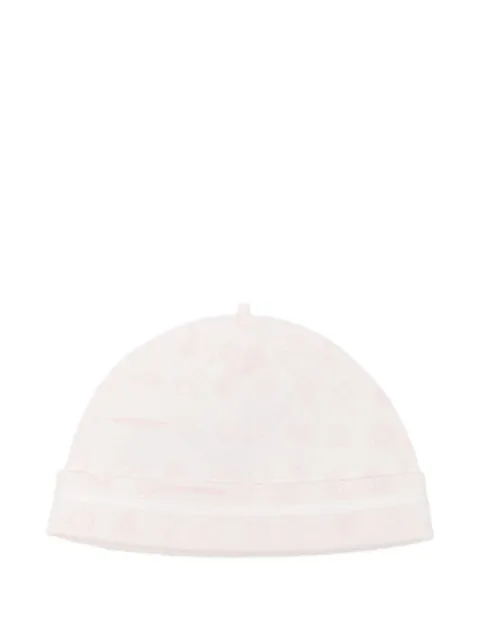 Emporio Armani Kids print beanie hat