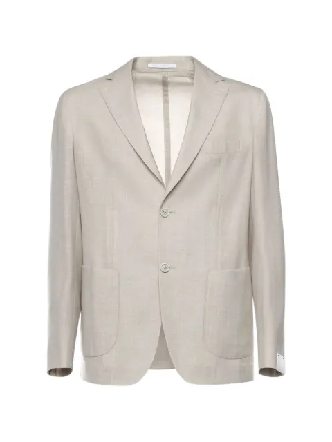 Eleventy patch-pocket blazer