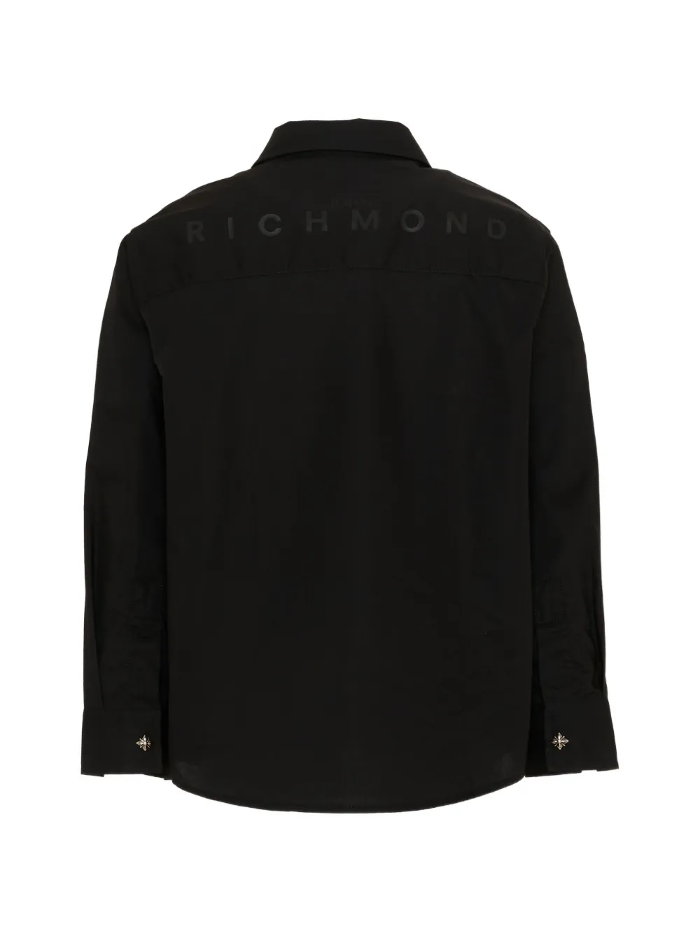 John Richmond Junior Shirt met lange mouwen Zwart