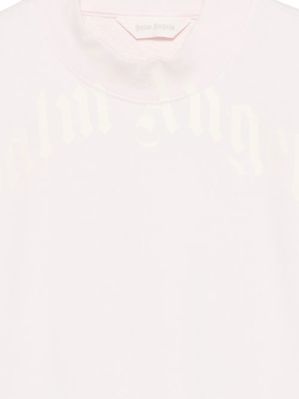  Palm Angels Kids High-neck Sweatshirt - Pink 