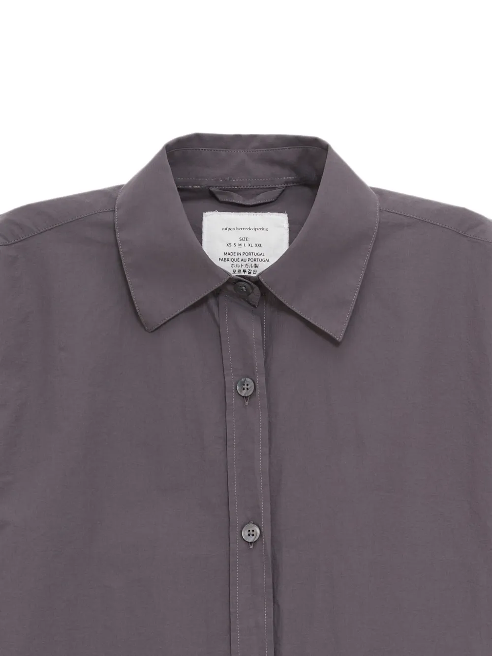  Mfpen Inquiry Micro-structure Shirt - Gris 