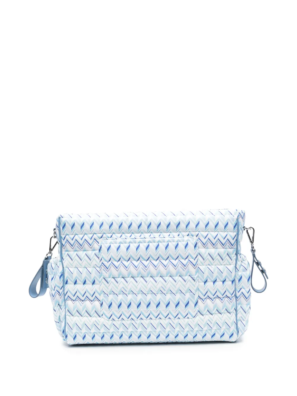 Missoni Kids patterned changing bag - Blu