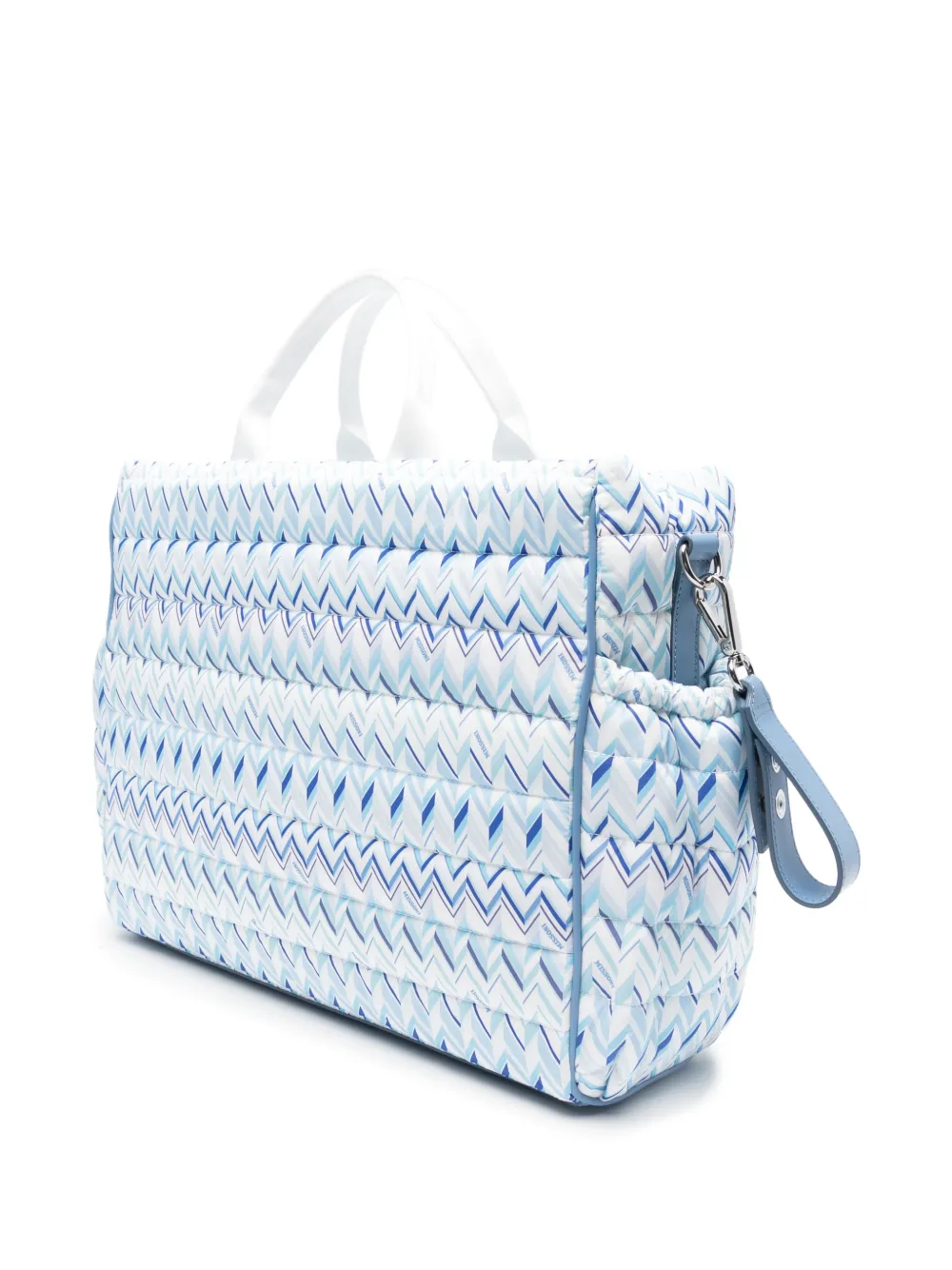 Missoni Kids Patterned Changing Bag - Blue 