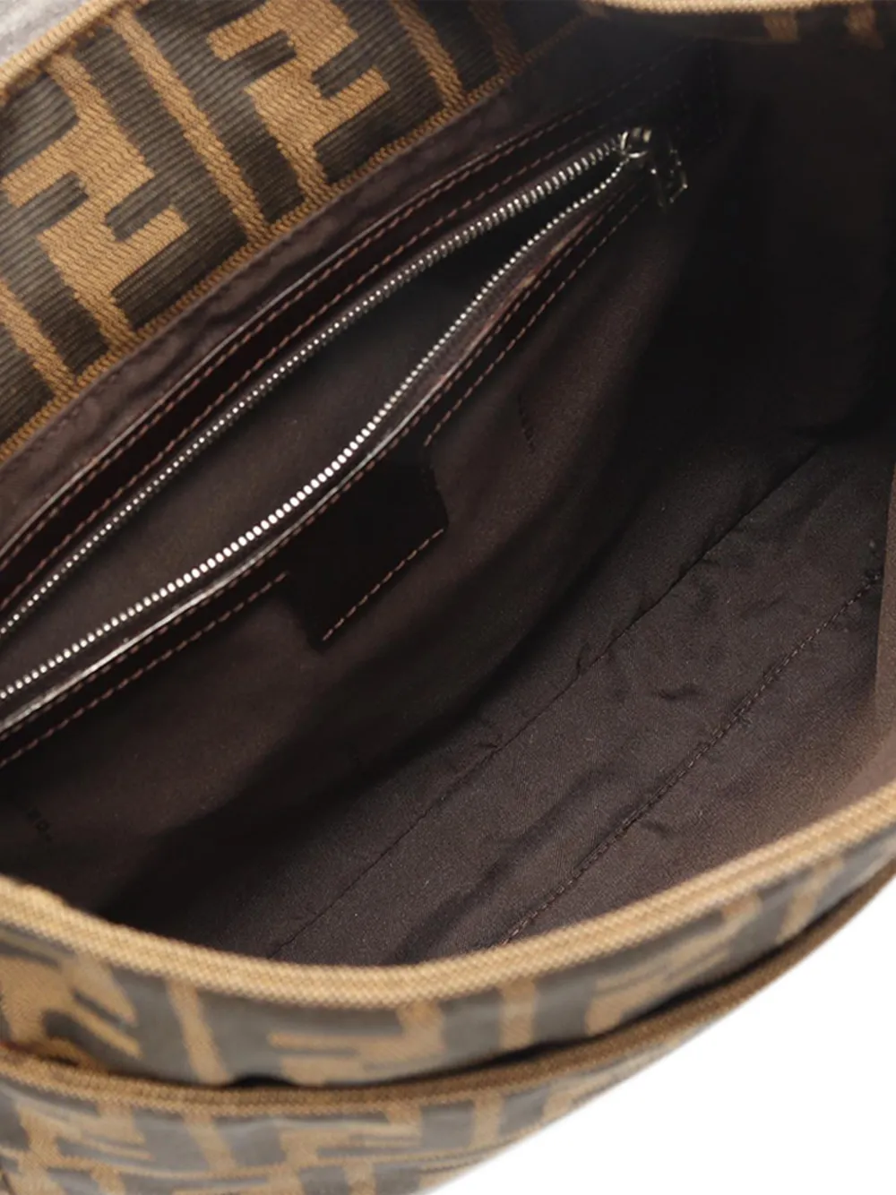 2000-2010 Canvas Zucca Shoulder Bag