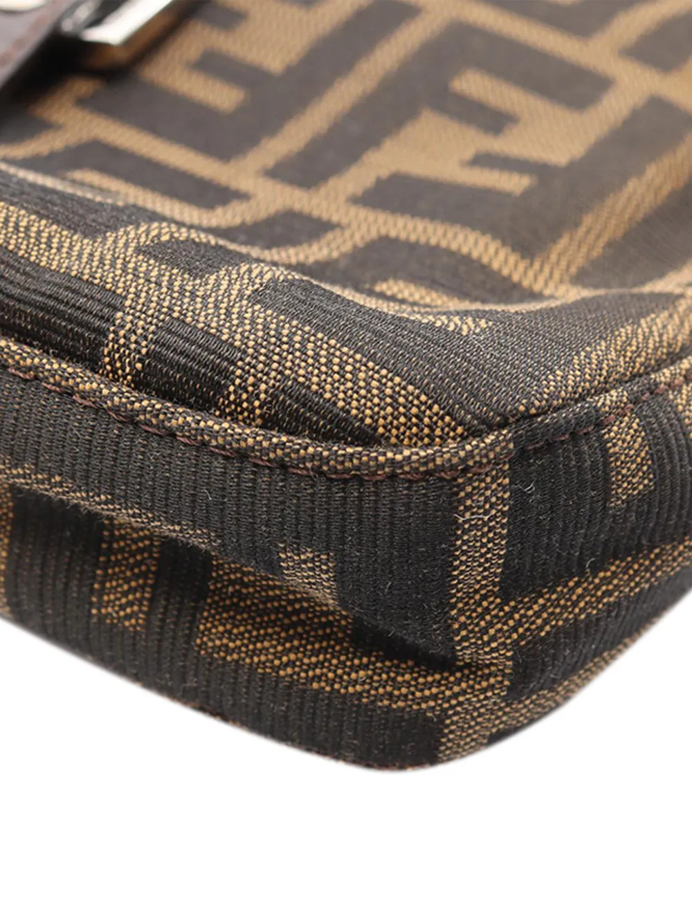 2000-2010 Canvas Zucca Shoulder Bag