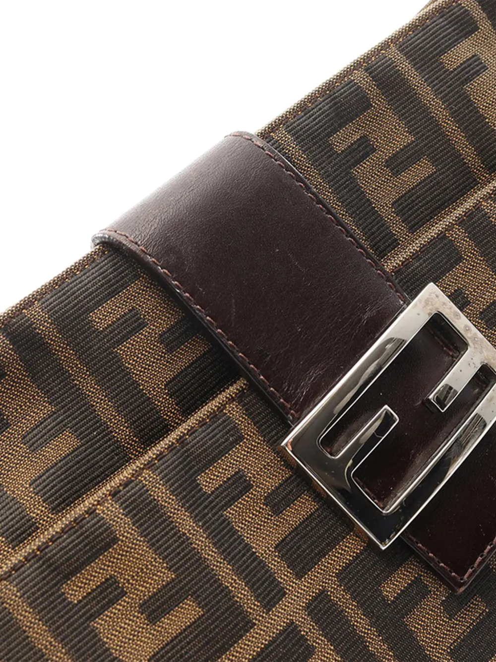 2000-2010 Canvas Zucca Shoulder Bag