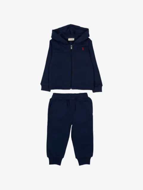 TRUSSARDI JUNIOR hooded zip tracksuit