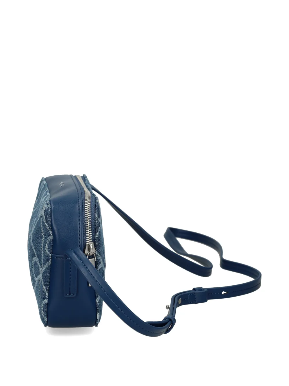  Calvin Klein Jacquard Cross Body Bag - Blue 