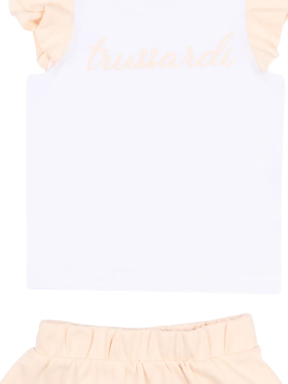 TRUSSARDI JUNIOR Rok met ruches Wit