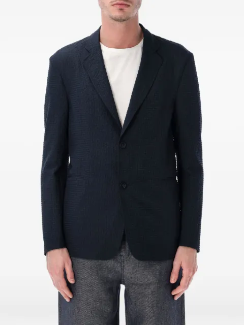 Emporio Armani seersucker blazer