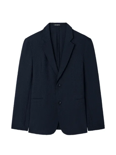 Emporio Armani пиджак из сирсакера