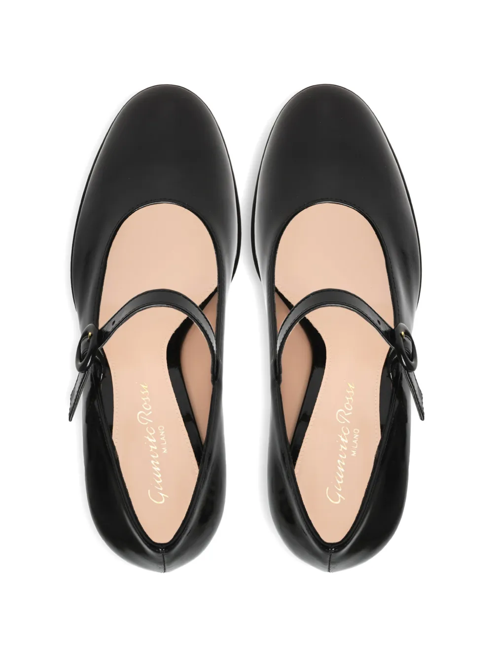 Gianvito Rossi Pumps met gespbandje Zwart
