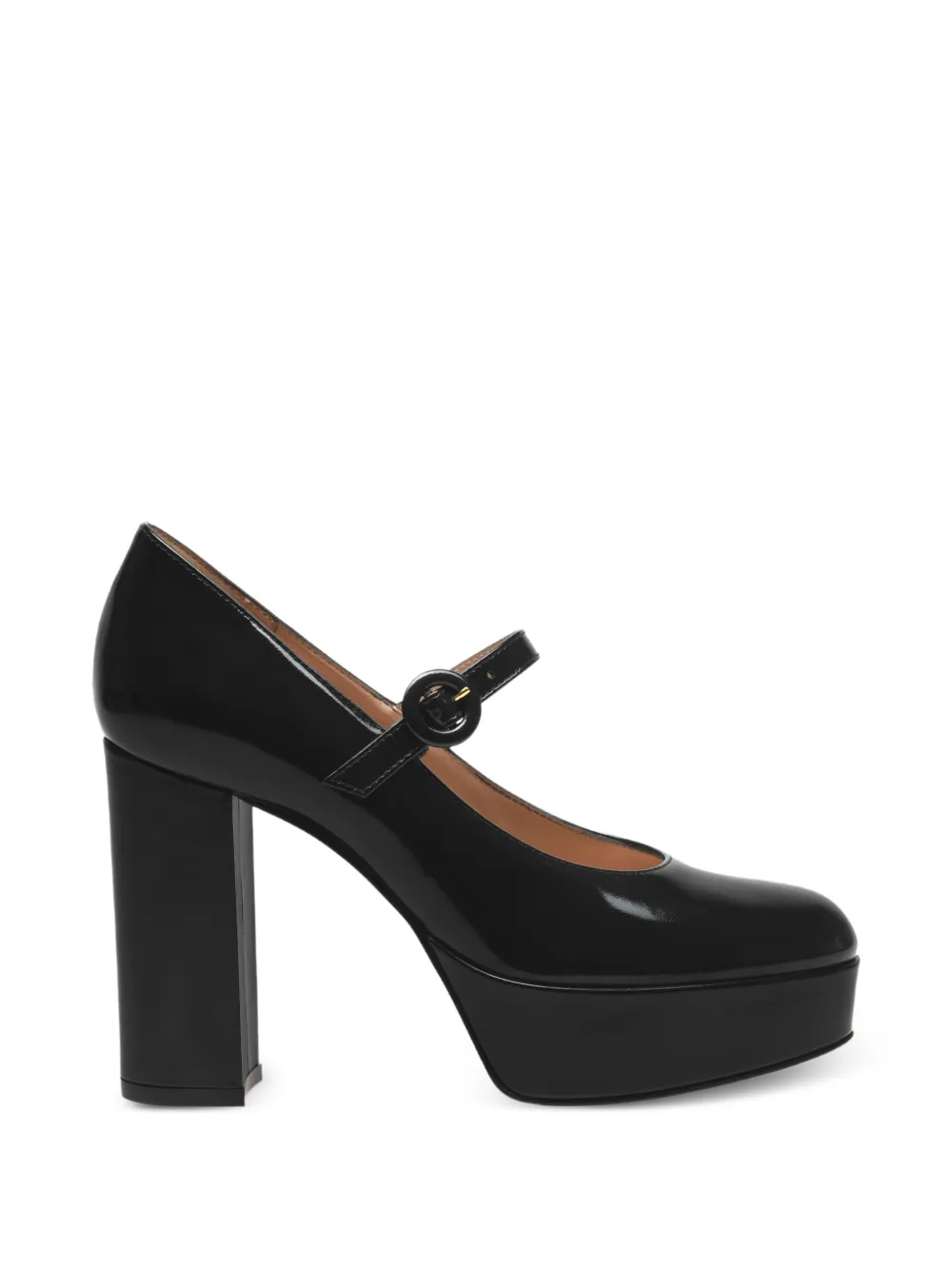 Gianvito Rossi buckle-strap pumps - Black