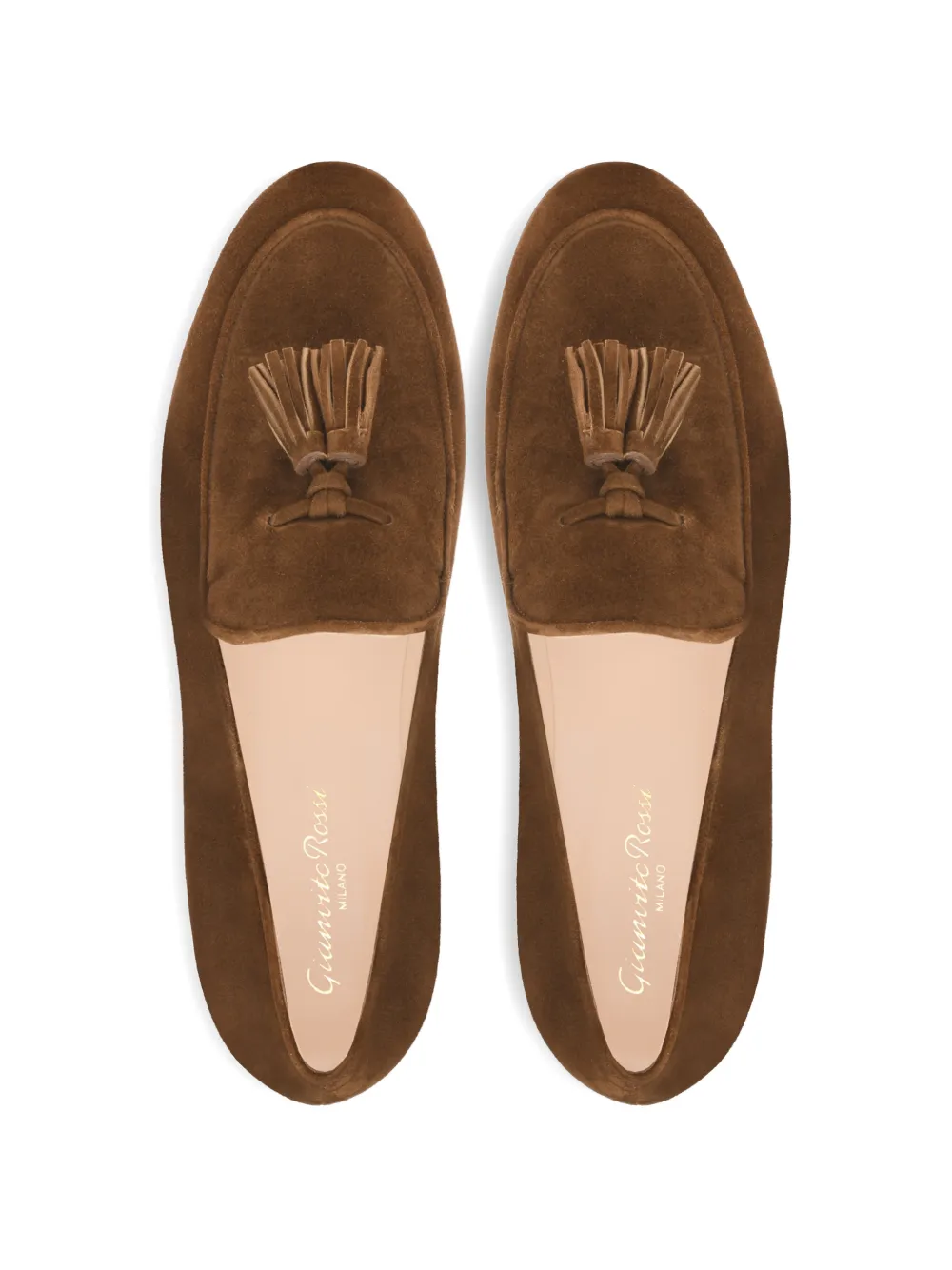 Gianvito Rossi Loafers met kwastjes Bruin